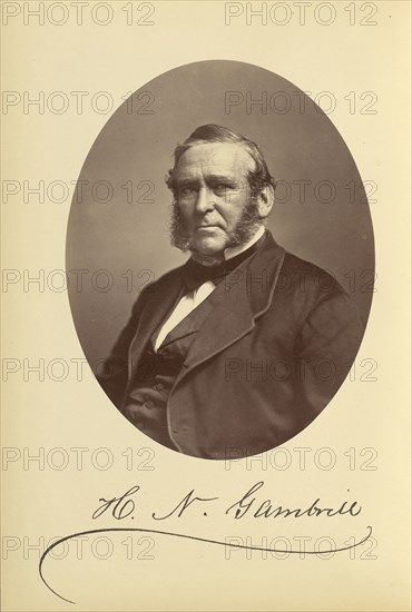 Horatio N. Gambrill; Bendann Brothers, American, active 1850s - 1873, Baltimore, Maryland, United States; 1871; Albumen silver