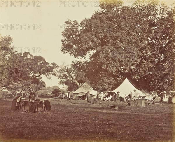 print; Colonel William Willoughby Hooper, British, 1837 - 1912, India; 1873