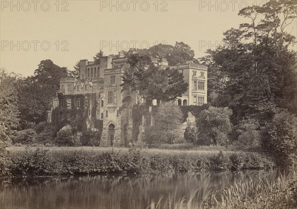 Guy's Cliff, from the riverside; Francis Bedford, English, 1815,1816 - 1894, Chester, England; about 1860 - 1870; Albumen