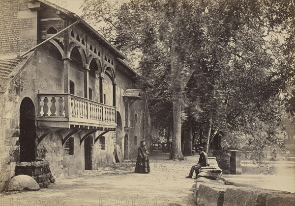 Guy's Mill, from across the road; Francis Bedford, English, 1815,1816 - 1894, Chester, England; about 1860 - 1870; Albumen