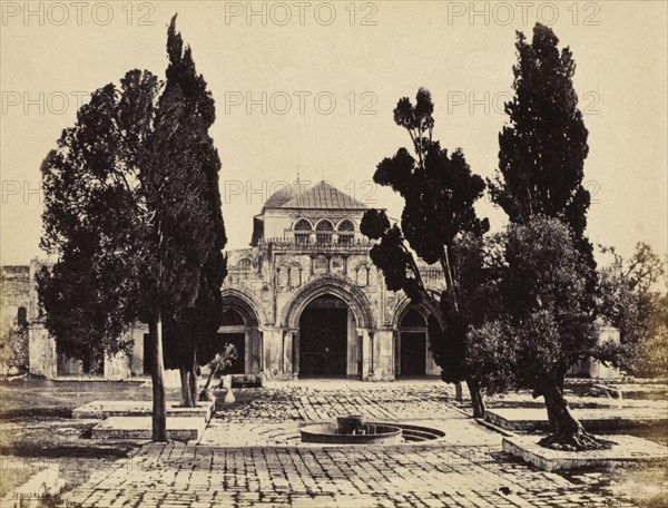 Jerusalem, The Mosk El-Aksa; Francis Bedford, English, 1815,1816 - 1894, London, England; April 1, 1862; Albumen silver print