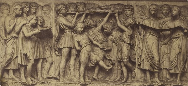 Bas-reliefs in Marble; French, Louis Désiré Blanquart-Evrard, French, 1802 - 1872, Lille, France; about 1853; Albumen silver