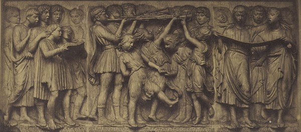 Bas-reliefs in Marble; French, Louis Désiré Blanquart-Evrard, French, 1802 - 1872, Lille, France; about 1853; Albumen silver