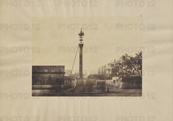 Madura. The Blackburn Testimonial; Capt. Linnaeus Tripe, English, 1822 - 1902, Madura, India; 1858; Albumen silver print