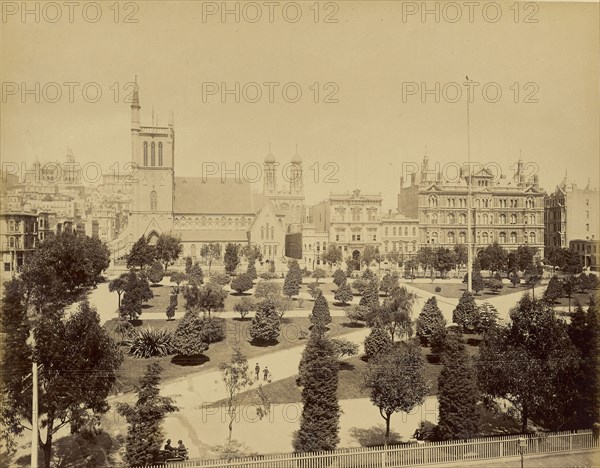 San Francisco; I.W. Taber, American, 1830 - 1912, San Francisco, California, United States; 1870s - 1880s; Albumen silver print