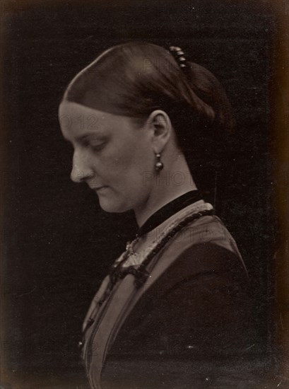 Miss Suttie; Ronald Ruthven Leslie-Melville, Scottish,1835 - 1906, England; 1860s; Albumen silver print