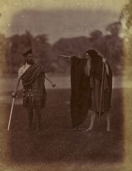 Lochiel's Warning; Ronald Ruthven Leslie-Melville, Scottish,1835 - 1906, England; 1860s; Albumen silver print