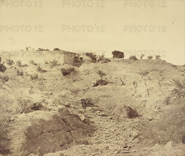 Sammy House Picquet; Felice Beato, 1832 - 1909, Delhi, India; 1858 - 1860; Albumen silver print