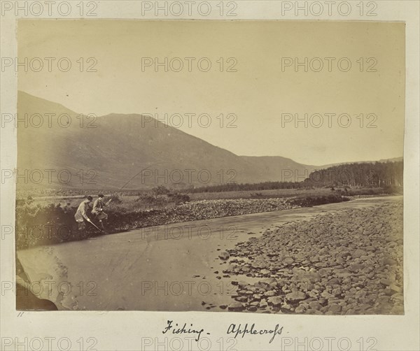 Fishing. Applecross; Ronald Ruthven Leslie-Melville, Scottish,1835 - 1906, Scotland; 1860s; Albumen silver print