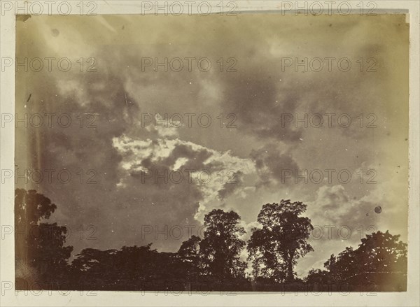 Cloud Study; Ronald Ruthven Leslie-Melville, Scottish,1835 - 1906, England; 1860s; Albumen silver print