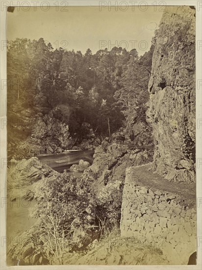 Glenferness. The Findhorn; Ronald Ruthven Leslie-Melville, Scottish,1835 - 1906, Scotland; 1860s; Albumen silver print