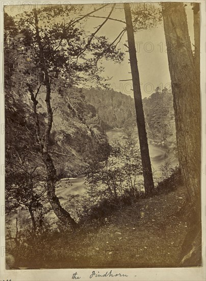 Glenferness. The Findhorn; Ronald Ruthven Leslie-Melville, Scottish,1835 - 1906, Scotland; 1860s; Albumen silver print