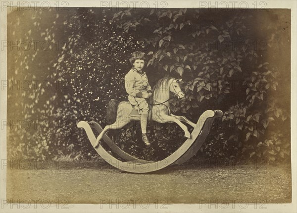 Villiers Sister's Children; Ronald Ruthven Leslie-Melville, Scottish,1835 - 1906, England; 1860s; Albumen silver print