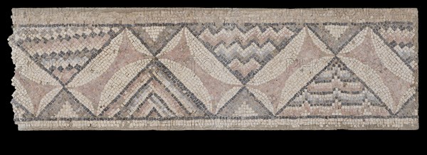 Panel from a Mosaic Floor from Antioch, bottom left border