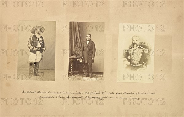 1865, Mexique, 1865, Mexique, 1865, Falconnet, Louis, 1864-ca. 1867, This album was assembled by Louis Falconnet, an officer