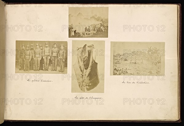 1865, Mexique, 1865, Mexique, 1865, Falconnet, Louis, 1864-ca. 1867, This album was assembled by Louis Falconnet, an officer