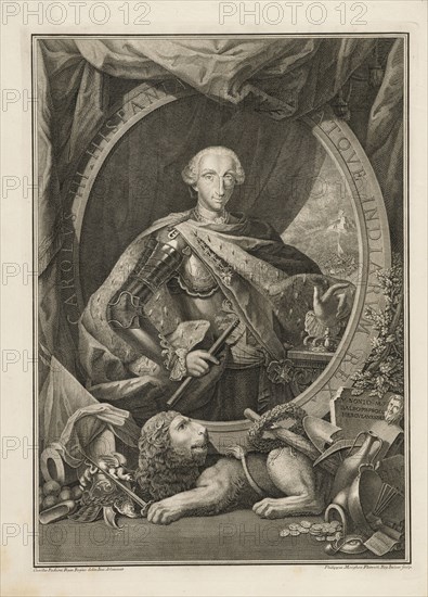 Frontispiece, vol. 1, Delle antichità di Ercolano, Morghen, Filippo, 1730-ca. 1807, Paderni, Camillo, d. ca. 1770, Engraving