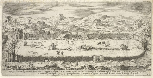 I vestigi dell' antichità di Roma, Du Pérac, Etienne, d. 1604, Engraving, 1575, plate 40