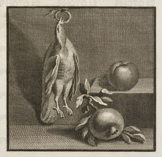 Plate 57, detail of top right, Delle antichità di Ercolano, Baiardi, Ottavio Antonio, 1694-1764, Engraving, c. 1757-1792