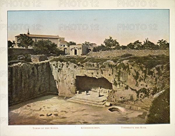 Album: flowers and pictures of the Holy Land, Boulos Meo, 1890s