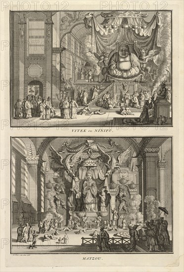 Ceremonies et coutumes religieuses de tous les peuples du monde, Picart, Bernard, 1673-1733, Engraving, 1723-1743