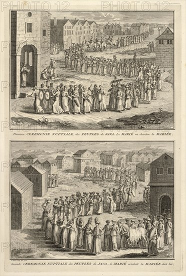 Ceremonies et coutumes religieuses de tous les peuples du monde, Picart, Bernard, 1673-1733, Engraving, 1723-1743