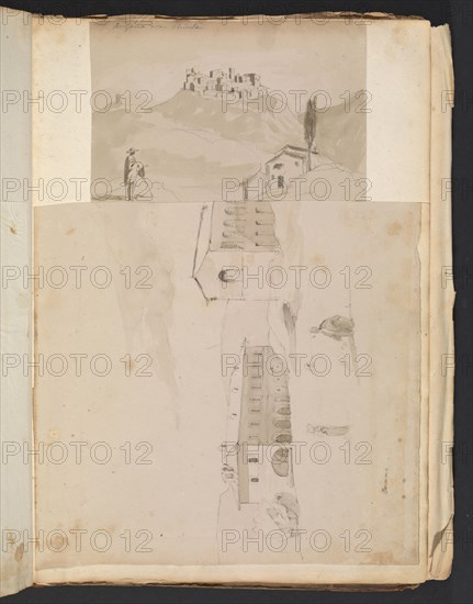 Sketches G. Hayter, Hayter, Sir George, 1792-1871, graphite, ink, watercolor, 1816