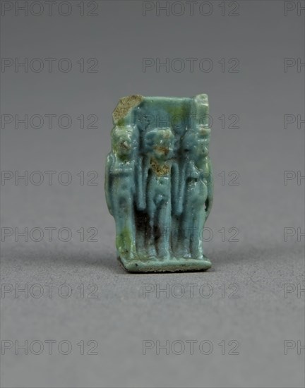Amulet Of The Goddesses Isis And Nephthys With Horus Standing Between Third Int Photo12