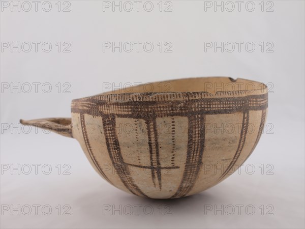 Bowl, Late Bronze Age, about 1450/1200 BC, Cypriot, Cyprus, terracotta, 11 × 24.3 × 18 cm (4 1/4 × 9 5/8 × 7 1/2 in.)