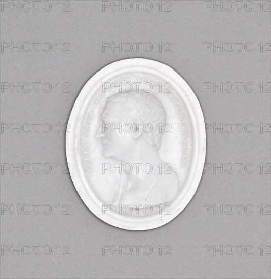 Cameo, Late 18th century, James Tassie, Scottish, 1735-1799, Scotland, Stoneware (jasperware), H. 2.9 cm (1 1/8 in.)