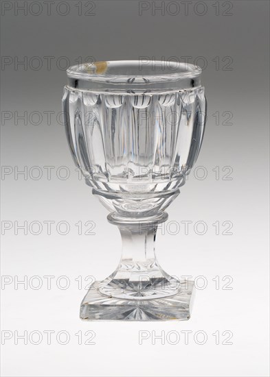 Claret Glass, Early 19th century, England, Sussex, Sussex, Glass, H. 14.6 cm (5 3/4 in.)