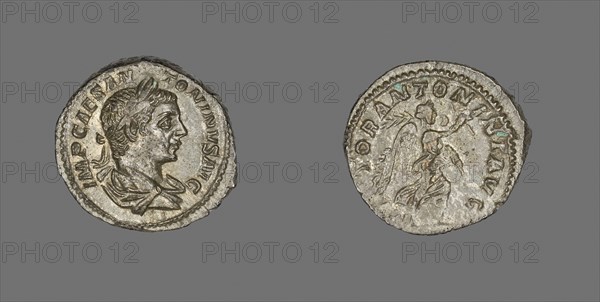 Denarius (Coin) Portraying Emperor Antoninus Pius, AD 138/161, Roman, minted in Rome, Roman Empire, Silver, Diam. 1.9 cm, 2.98 g