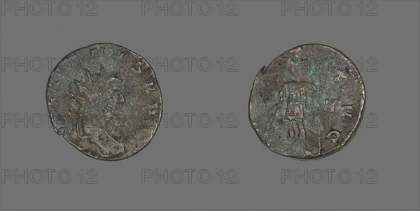 Antoninianus (Coin) Portraying Emperor Gallienus, AD 260/268, Roman, minted in Rome, Roman Empire, Billon, Diam. 1.9 cm, 2.54 g