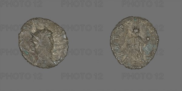 Antoninianus (Coin) Portraying Emperor Gallienus, AD 260/268, Roman, minted in Rome, Roman Empire, Billon, Diam. 1.9 cm, 3.10 g