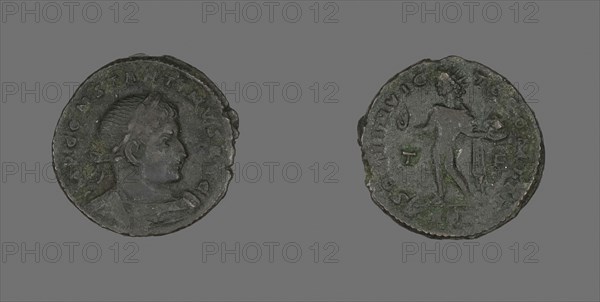 Coin Portraying Emperor Constantine I, AD 307/337, Roman, minted in Trier, Roman Empire, Bronze, Diam. 2 cm, 2.85 g