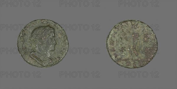 Coin Portraying Emperor Emperor Constantine I, AD 307/337, Roman, Roman Empire, Bronze, Diam. 1.9 cm, 3.57 g