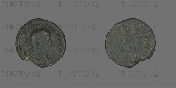 Coin Portraying Emperor Constantine I, AD 310/311, Roman, minted in Trier, Roman Empire, Bronze, Diam. 1.9 cm, 1.72 g