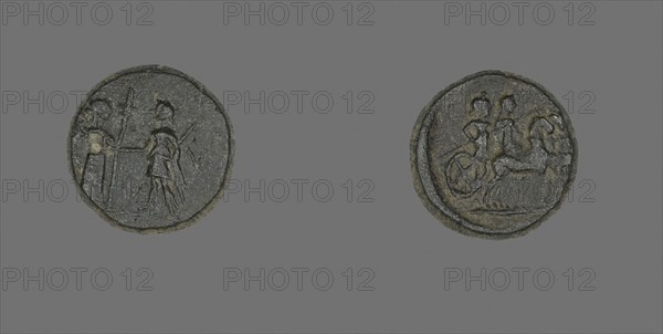 Coin Depicting the Goddess Artemis, after 190 BC, Greek, Ancient Greece, Bronze, Diam. 1.6 cm, 4.01 g