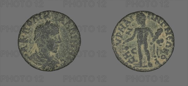 Coin Portraying the Emperor Gallienus, AD 253/268, Roman, Roman Empire, Bronze, Diam. 2 cm, 3.10 g