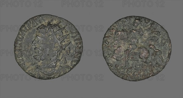 Coin Portraying Emperor Gallienus, AD 253/268, Roman, Roman Empire, Bronze, Diam. 2.4 cm, 7.30 g