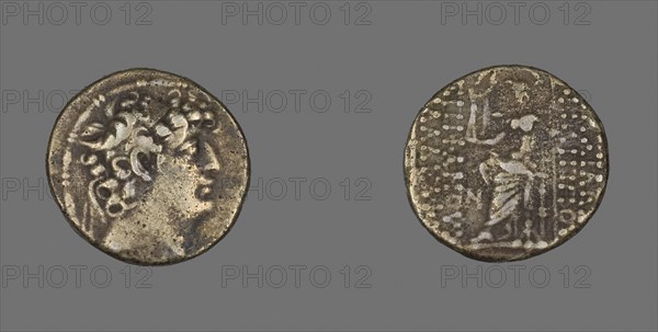 Tetradrachm (Coin) Portraying King Philippus I Philadelphus, 92/83 BC, Roman, Roman Empire, Silver, Diam. 2.5 cm, 13.35 g