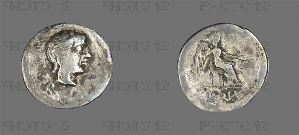 Quinarius (Coin) Depicting Liberty, 101 BC, Roman, Roman Empire, Silver, Diam. 1.5 cm, 1.95 g