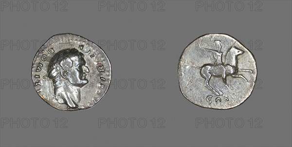 Denarius Coin Portraying Emperor Domitian AD 77 78 Roman Minted In