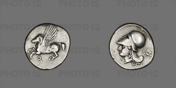 Stater (Coin) Depicting Pegasus, 350-338 BC, Greek, minted in Corinth ...