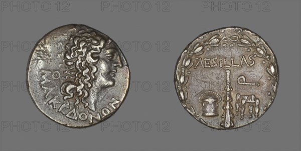 Tetradrachm (Coin) Portraying Alexander the Great, 93/92 BC, Greek, Macedonia, Silver, Diam. 2.8 cm, 14.70 g