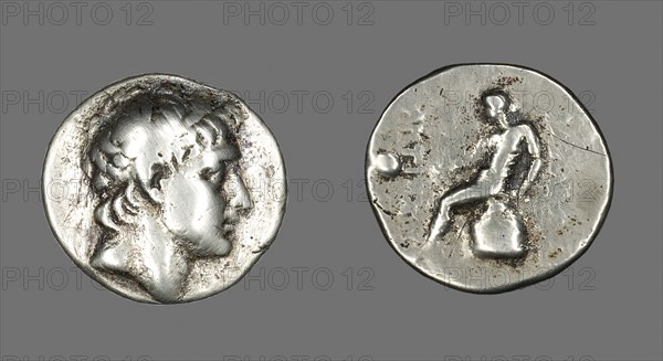 Tetradrachm (Coin) Portraying Antiochus I, II or III (?), 3rd/2nd century BC, Greek, Syria, Silver, Diam. 3 cm, 11.11 g