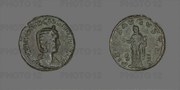 Coin Portraying Empress Otacilla Severa, AD 244/248, Roman, Roman Empire, Bronze, Diam. 2.6 cm, 12.46 g