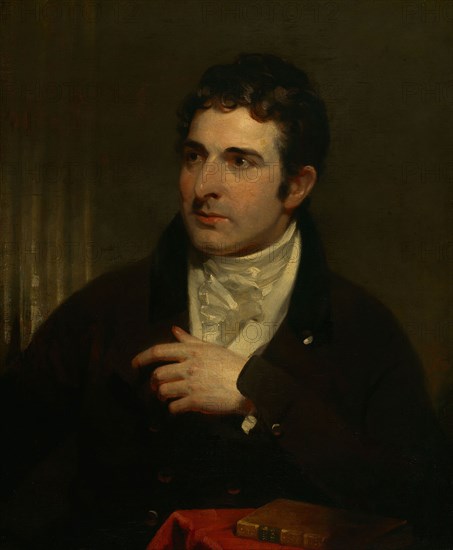 John Philip Kemble, c.1795, Martin Archer Shee, Irish, 1769-1850, Ireland, Oil on canvas, 72.7 x 59.7 cm (28 5/8 x 23 1/2 in.)