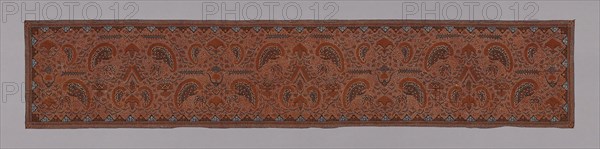 Slendang (Shawl), 19th century, Indonesia, Central Java, Java, Cotton, batik dyed, 266.3 x 52.8 cm (104 7/8 x 20 3/4 in.)