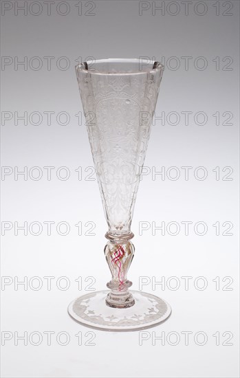 Goblet, Early 18th century, Germany, Glass, H. 21.1 cm (8 5/6 in.)
